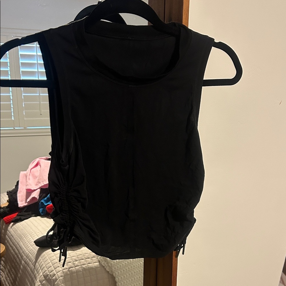 Black Lulu Tank Top